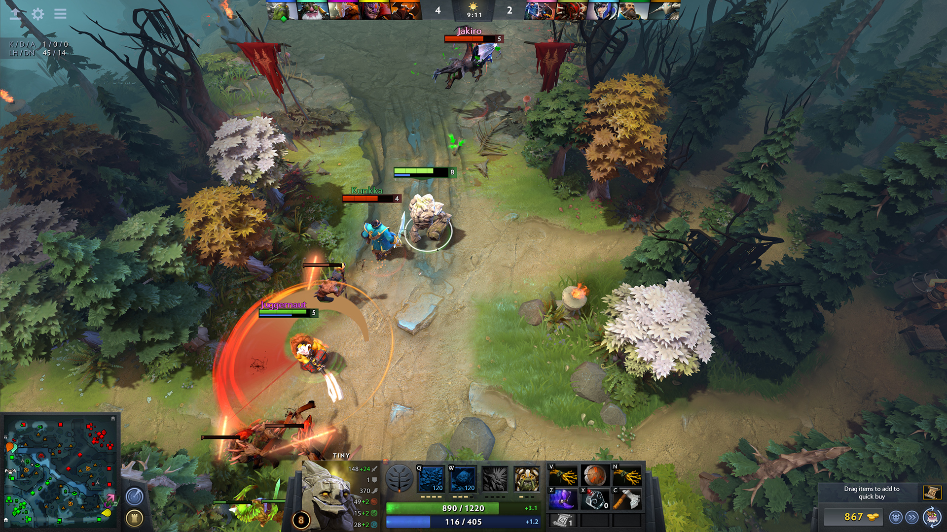 Скриншот Dota 2