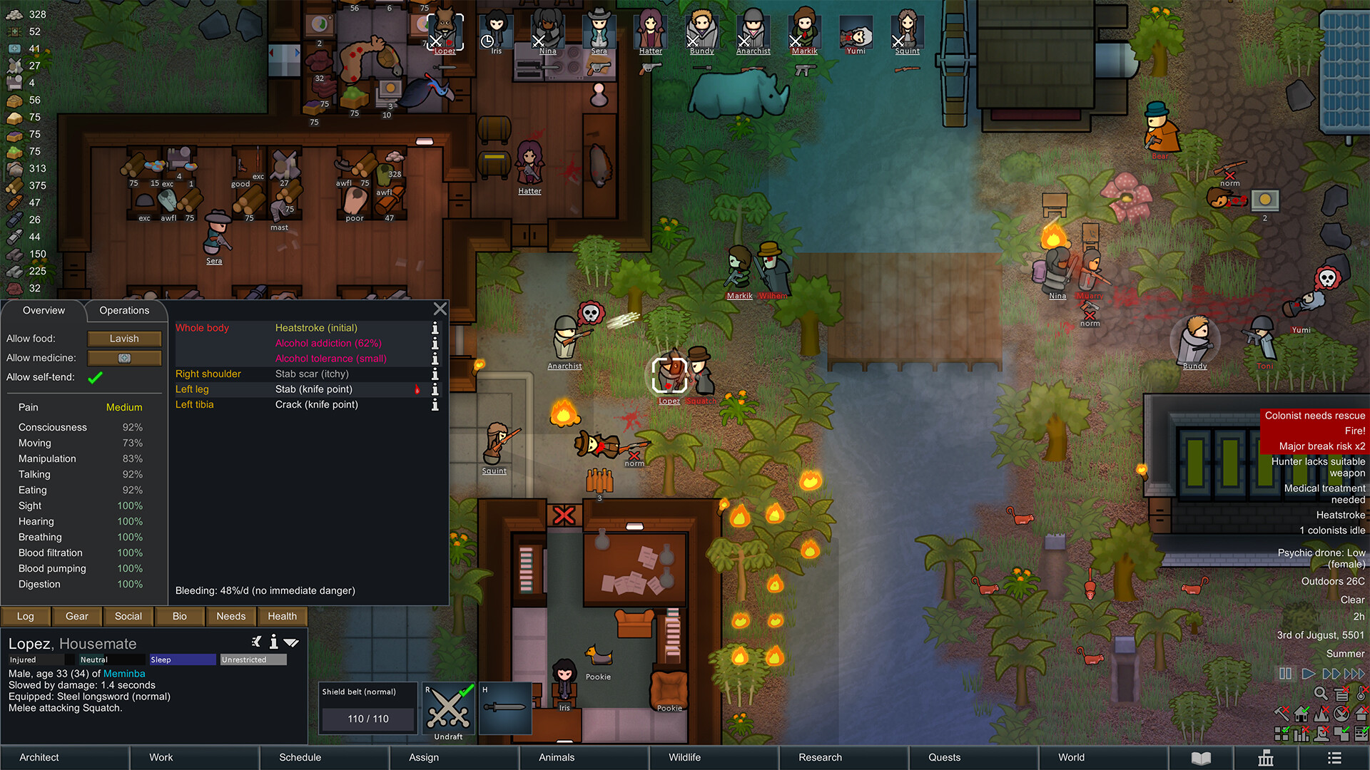 Скриншот RimWorld