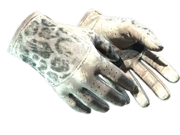 ★ Driver Gloves | Snow Leopard (Battle-Scarred)