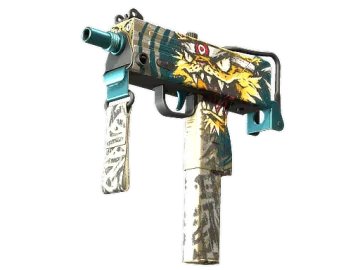StatTrak™ MAC-10 | Cat Fight (Factory New)