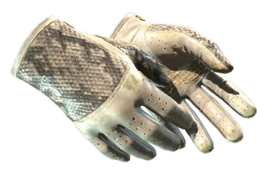★ Driver Gloves | King Snake (Well-Worn)