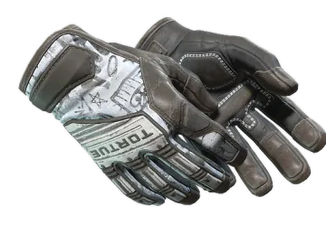 ★ Specialist Gloves | Blackbook (Battle-Scarred)