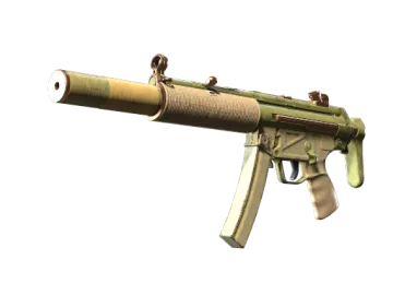 Souvenir MP5-SD | Savannah Halftone (Well-Worn)