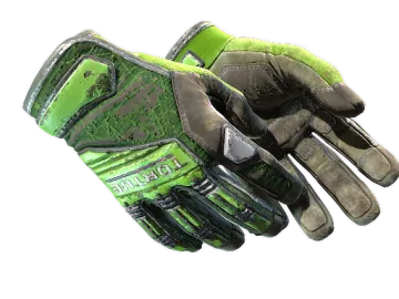 ★ Specialist Gloves | Emerald Web (Battle-Scarred)