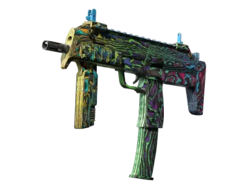 StatTrak™ MP7 | Neon Ply (Field-Tested)