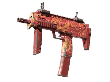 Souvenir MP7 | Coral Paisley (Well-Worn)