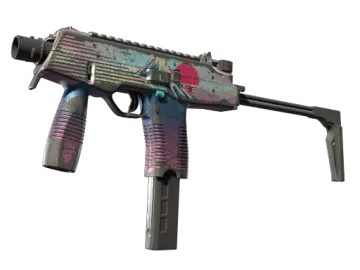 StatTrak™ MP9 | Mount Fuji (Battle-Scarred)