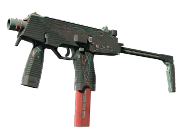 MP9 | Capillary (Battle-Scarred)