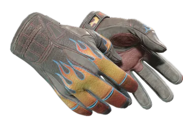★ Sport Gloves | Blaze (Well-Worn)