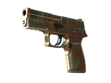 StatTrak™ P250 | Verdigris (Minimal Wear)