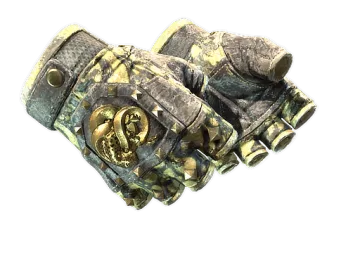 ★ Broken Fang Gloves | Yellow-banded (Battle-Scarred)