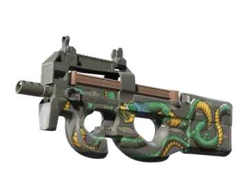 P90 | Emerald Dragon (Well-Worn)