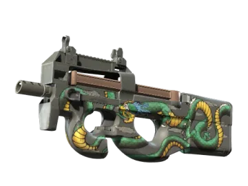 StatTrak™ P90 | Emerald Dragon (Minimal Wear)