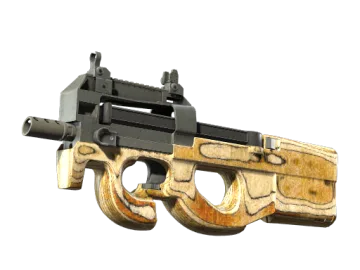StatTrak™ P90 | Shapewood (Minimal Wear)