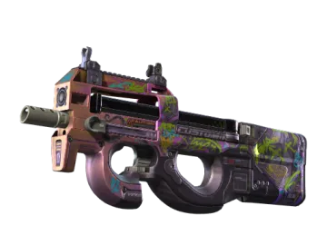 StatTrak™ P90 | Neoqueen (Well-Worn)