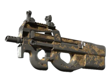 P90 | Desert Halftone (Battle-Scarred)