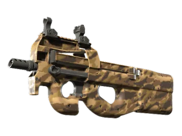 Souvenir P90 | Desert Halftone (Minimal Wear)