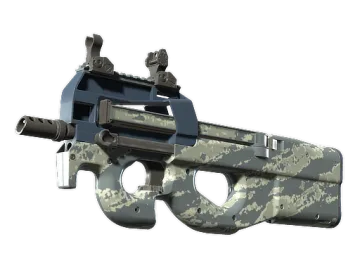 Souvenir P90 | Blue Tac (Minimal Wear)
