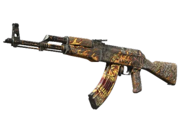 AK-47 | Searing Rage (Battle-Scarred)