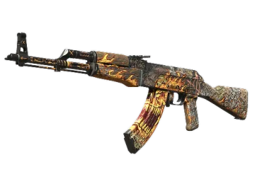 StatTrak™ AK-47 | Searing Rage (Field-Tested)