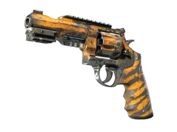StatTrak™ R8 Revolver | Skull Crusher (Battle-Scarred)