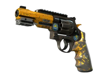 StatTrak™ R8 Revolver | Banana Cannon (Battle-Scarred)