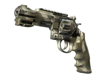 Souvenir R8 Revolver | Bone Mask (Well-Worn)