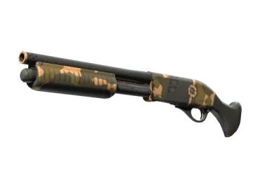 Sawed-Off | Black Sand (Well-Worn)