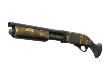 Sawed-Off | Black Sand (Battle-Scarred)