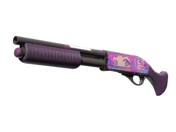 StatTrak™ Sawed-Off | Kiss♥Love (Well-Worn)