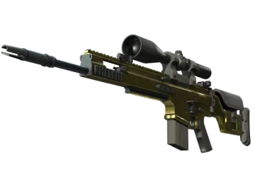 SCAR-20 | Brass (Field-Tested)