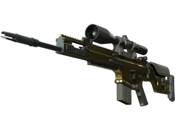 SCAR-20 | Brass (Battle-Scarred)