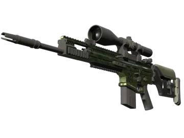 StatTrak™ SCAR-20 | Green Marine (Factory New)
