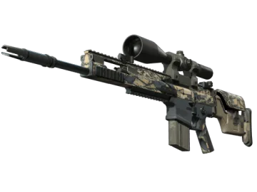 Souvenir SCAR-20 | Stone Mosaico (Well-Worn)