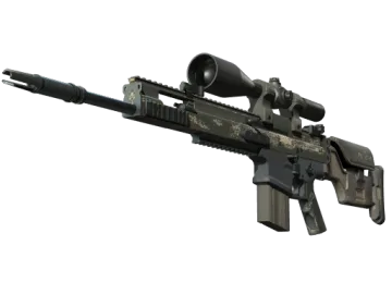 Souvenir SCAR-20 | Stone Mosaico (Battle-Scarred)