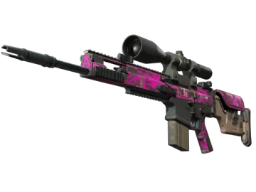 SCAR-20 | Splash Jam (Well-Worn)