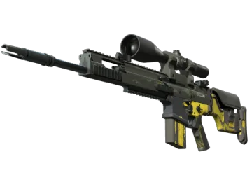 SCAR-20 | Jungle Slipstream (Battle-Scarred)