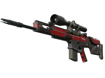 SCAR-20 | Crimson Web (Field-Tested)