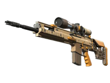 SCAR-20 | Short Ochre (Well-Worn)