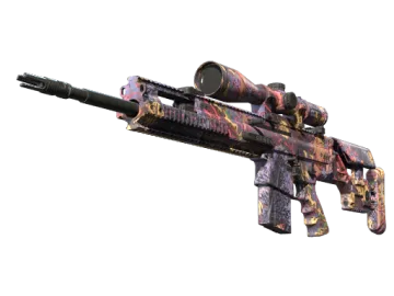 StatTrak™ SCAR-20 | Poultrygeist (Minimal Wear)
