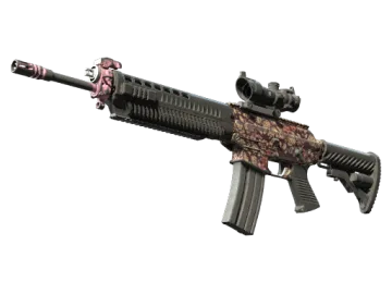 Souvenir SG 553 | Desert Blossom (Battle-Scarred)