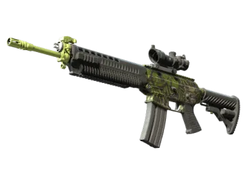 Souvenir SG 553 | Lush Ruins (Minimal Wear)