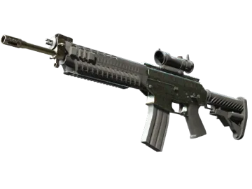 SG 553 | Army Sheen (Minimal Wear)