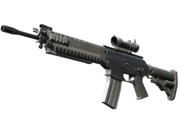 Souvenir SG 553 | Damascus Steel (Factory New)