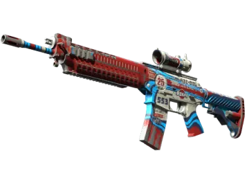SG 553 | Integrale (Battle-Scarred)