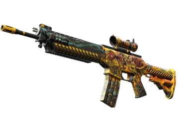 StatTrak™ SG 553 | Colony IV (Minimal Wear)