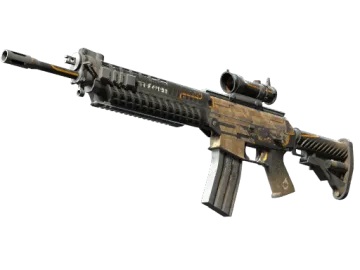 StatTrak™ SG 553 | Triarch (Battle-Scarred)