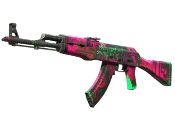AK-47 | Neon Revolution (Battle-Scarred)