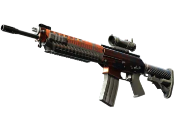 SG 553 | Danger Close (Well-Worn)