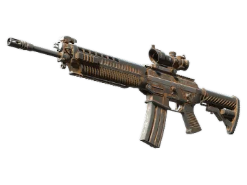 SG 553 | Safari Print (Battle-Scarred)
